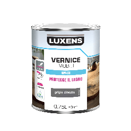 MATT GREY GALVANISED WOOD PAINT 0.75 L LUXENS
