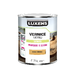 WOOD VARNISH LIGHT WALNUT SATIN 0.75 L LUXENS