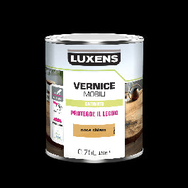 WOOD VARNISH LIGHT WALNUT SATIN 0.75 L LUXENS