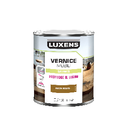 WOOD VARNISH DARK WALNUT SATIN 0.25 L LUXENS