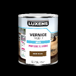 WOOD VARNISH DARK WALNUT MATT 0.75 L LUXENS