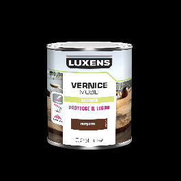 BRUSHED MAHOGANY WOOD VARNISH 0.25 L LUXENS