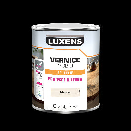 BRIGHT WHITE WOOD VARNISH 0.75 LT LUXENS