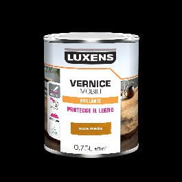 WALNUT MEDIUM GLOSS WOOD VARNISH 0,LT LUXENS