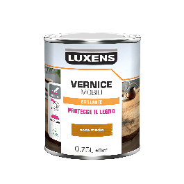 WALNUT MEDIUM GLOSS WOOD VARNISH 0,LT LUXENS