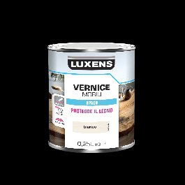 MATT WHITE WOOD VARNISH 0.25 L LUXENS