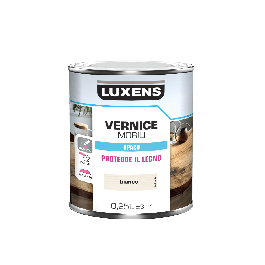 MATT WHITE WOOD VARNISH 0.25 L LUXENS