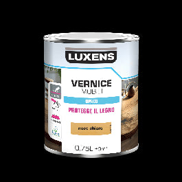 WOOD VARNISH LIGHT WALNUT MATT 0.75 L LUXENS