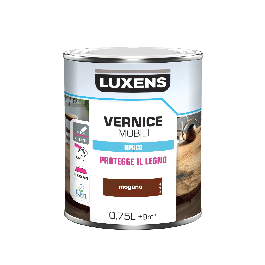 MATT MAHOGANY WOOD VARNISH 0.75 L LUXENS