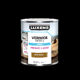 WOOD VARNISH DARK WALNUT MATT 0.25 L LUXENS