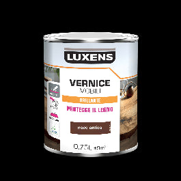 ANTIQUE WALNUT WOOD VARNISH 0.75 L LUXENS