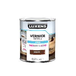MATT MAHOGANY WOOD VARNISH 0.25 L LUXENS