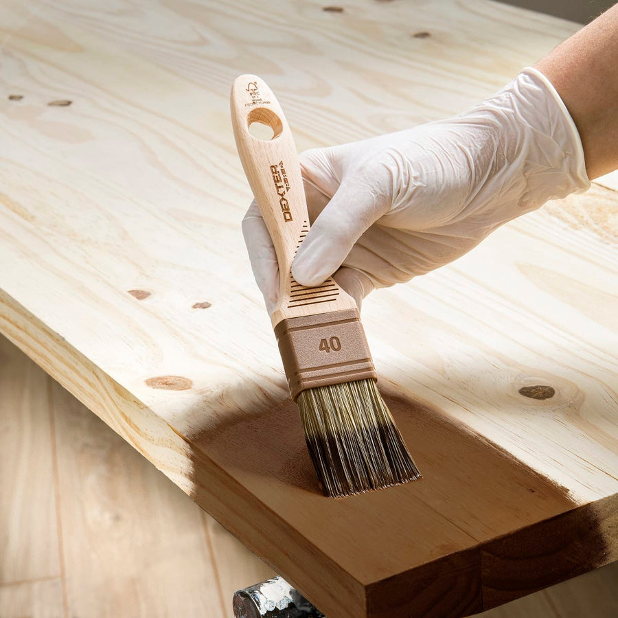 Bricocenter SATIN ANTIQUE WALNUT WOOD VARNISH 0.75 L LUXENS