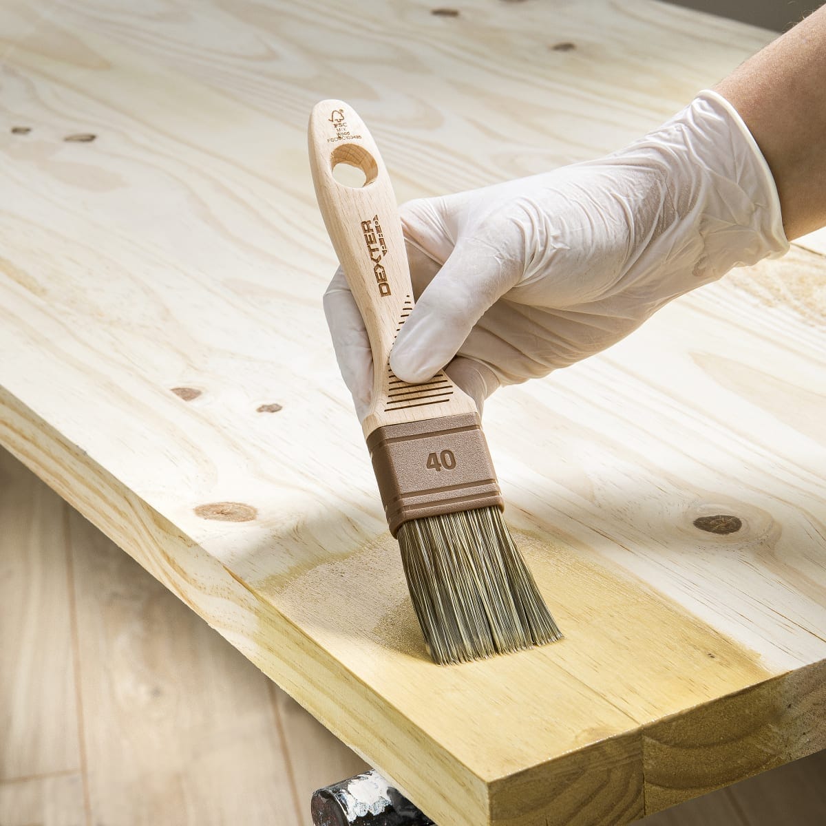Bricocenter MATT COLOURLESS WOOD VARNISH 0.25 L LUXENS
