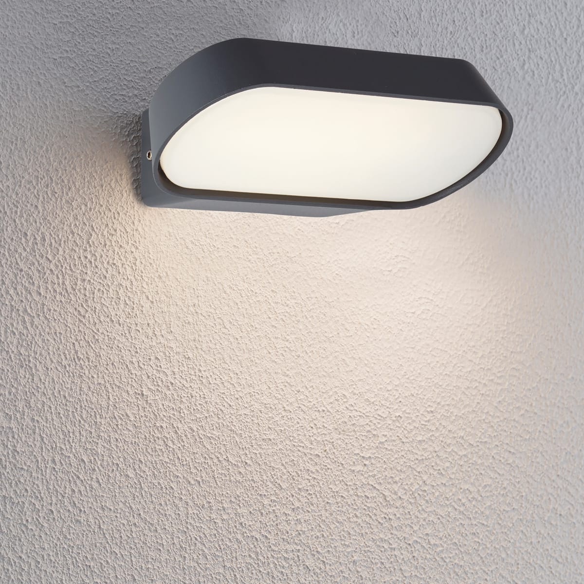 Bricocenter SAMIRA ALUMINIUM WALL LIGHT BLACK LED 6.8W NATURAL LIGHT