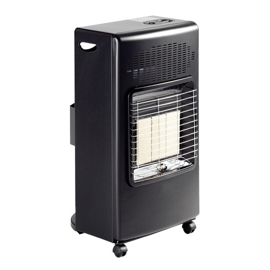 Bricocenter INFRARED LPG STOVE BLACK - L 43 X H 78 X W 42 CM - POWER 4.2 KW