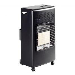 INFRARED LPG STOVE BLACK - L 43 X H 78 X W 42 CM - POWER 4.2 KW