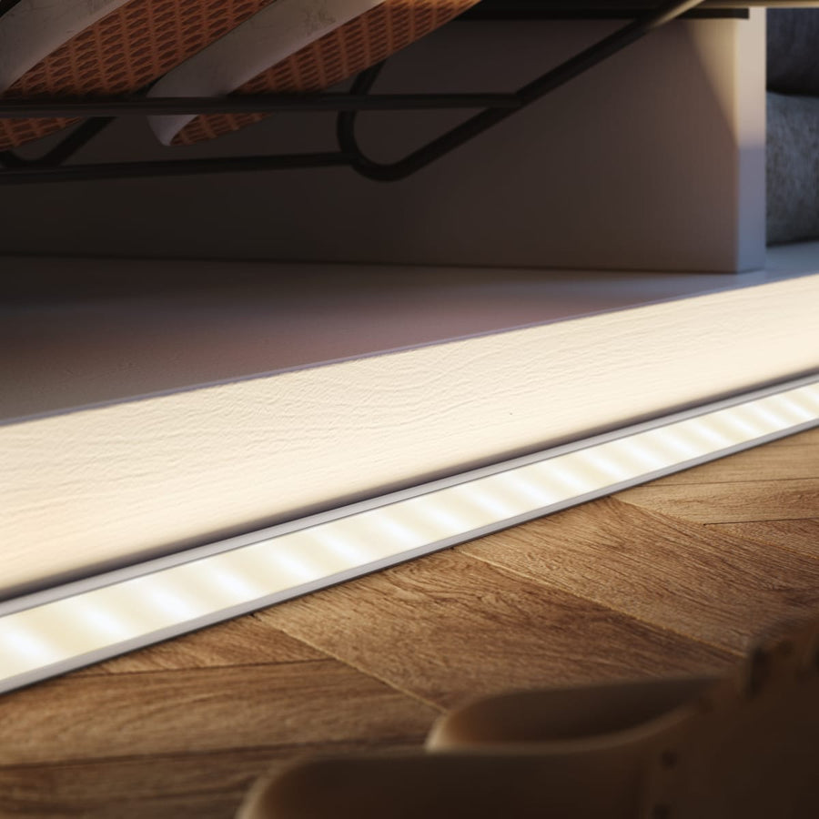 Bricocenter ANGLE PROFILE FOR LED STRIPS 2MT ALUMINIUM SILVER