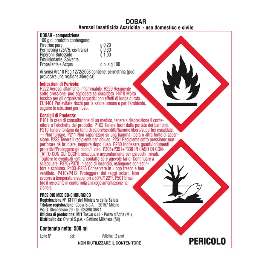 Bricocenter FLYING &amp; CRAWLING INSECTICIDE SP 500 ML