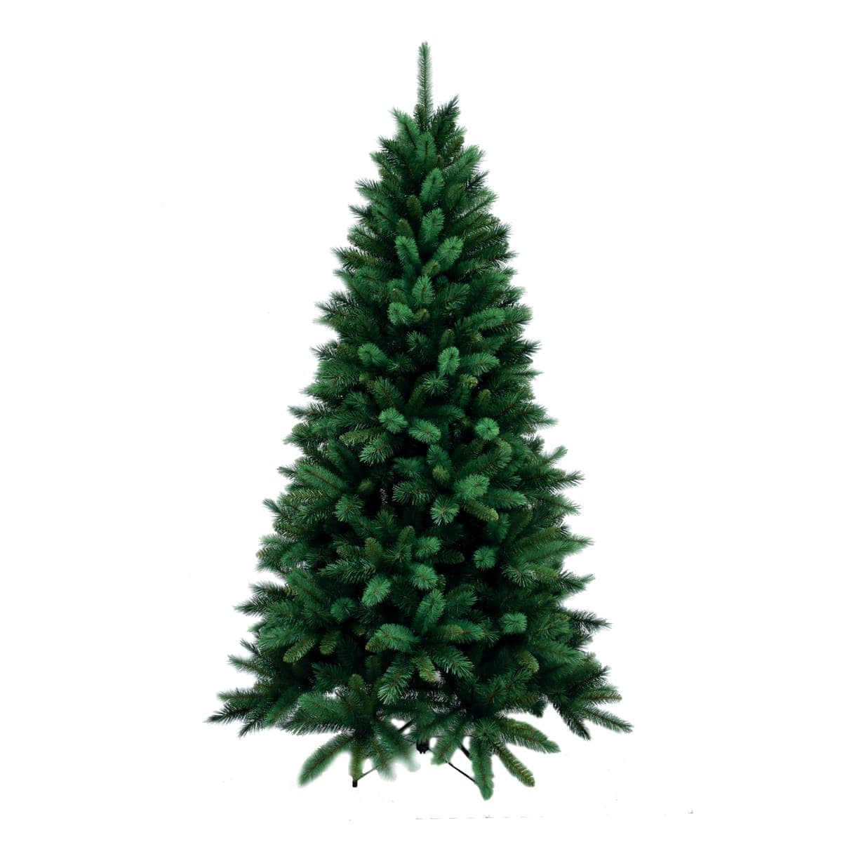 Bricocenter PVC LIVIGNO FIR WITH 3 KINDS OF BRANCH 150CM H. METAL BASE