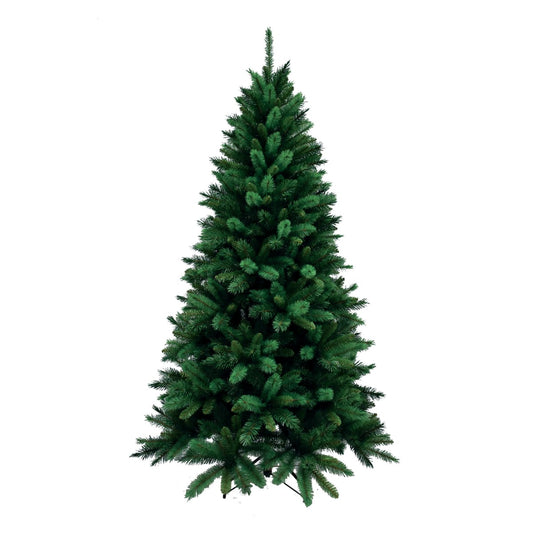 LIVIGNO CHRISTMAS TREE H 240 GREEN ARTIFICIAL METAL BASE 1361 BRANCHES