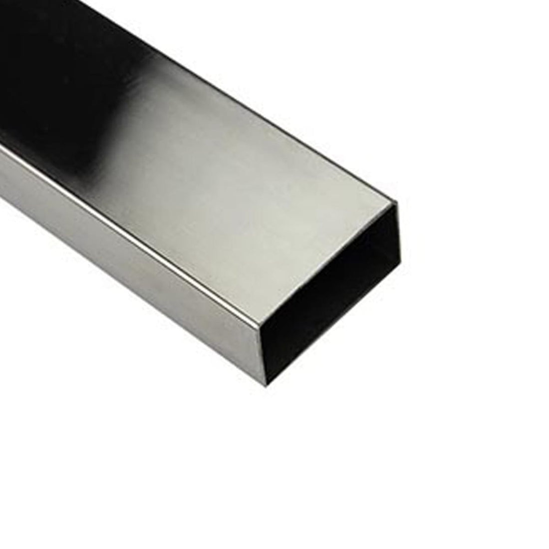 RECTANGULAR PROFILE 20X10X0.5MM 2MT STAINLESS STEEL AISI 304