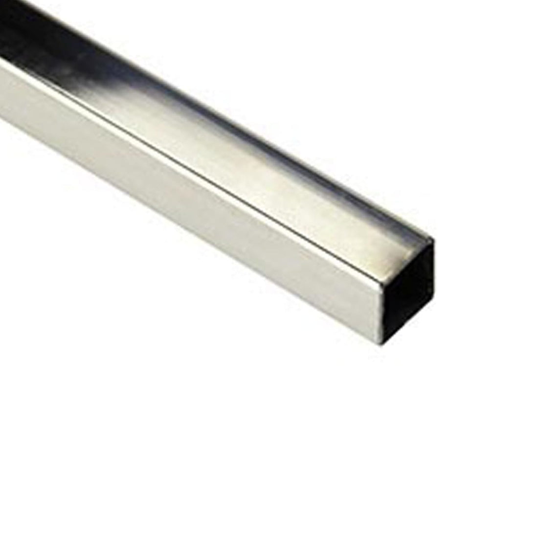 SQUARE TUBE PROFILE 15X15X0.5MM STAINLESS STEEL AISI 304
