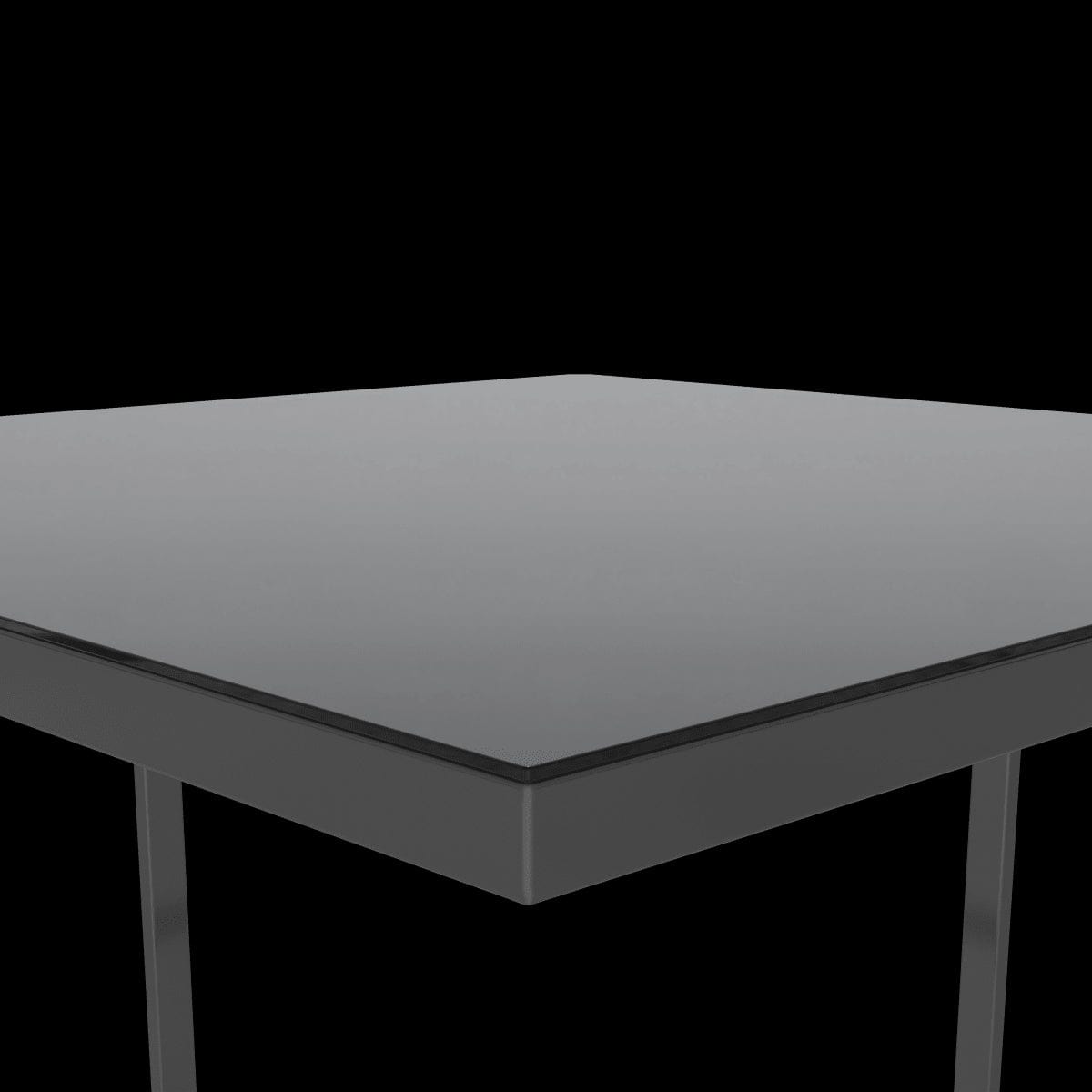 Bricocenter 4 SEATER DINING SET 110X110 TABLE WITH GLASS TOP AND 4 SYNTHETIC WICKER CHAIRS