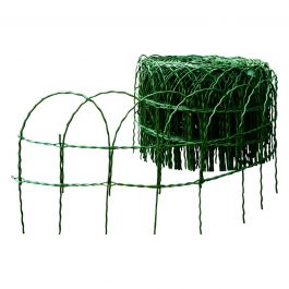 ORNAPLAST GREEN METAL EDGING 0.4X10 M