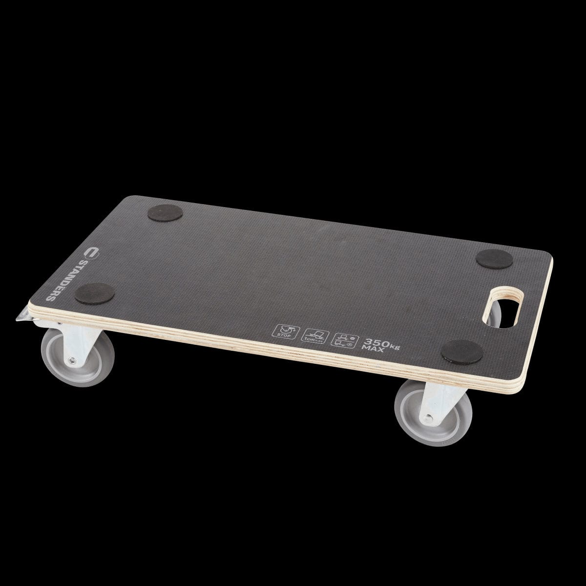Bricocenter BASE MOVES EVERYTHING MEASURES 64X34X14.5CM CAPACITY 350KG, 4 WHEELS DIAM 100MM