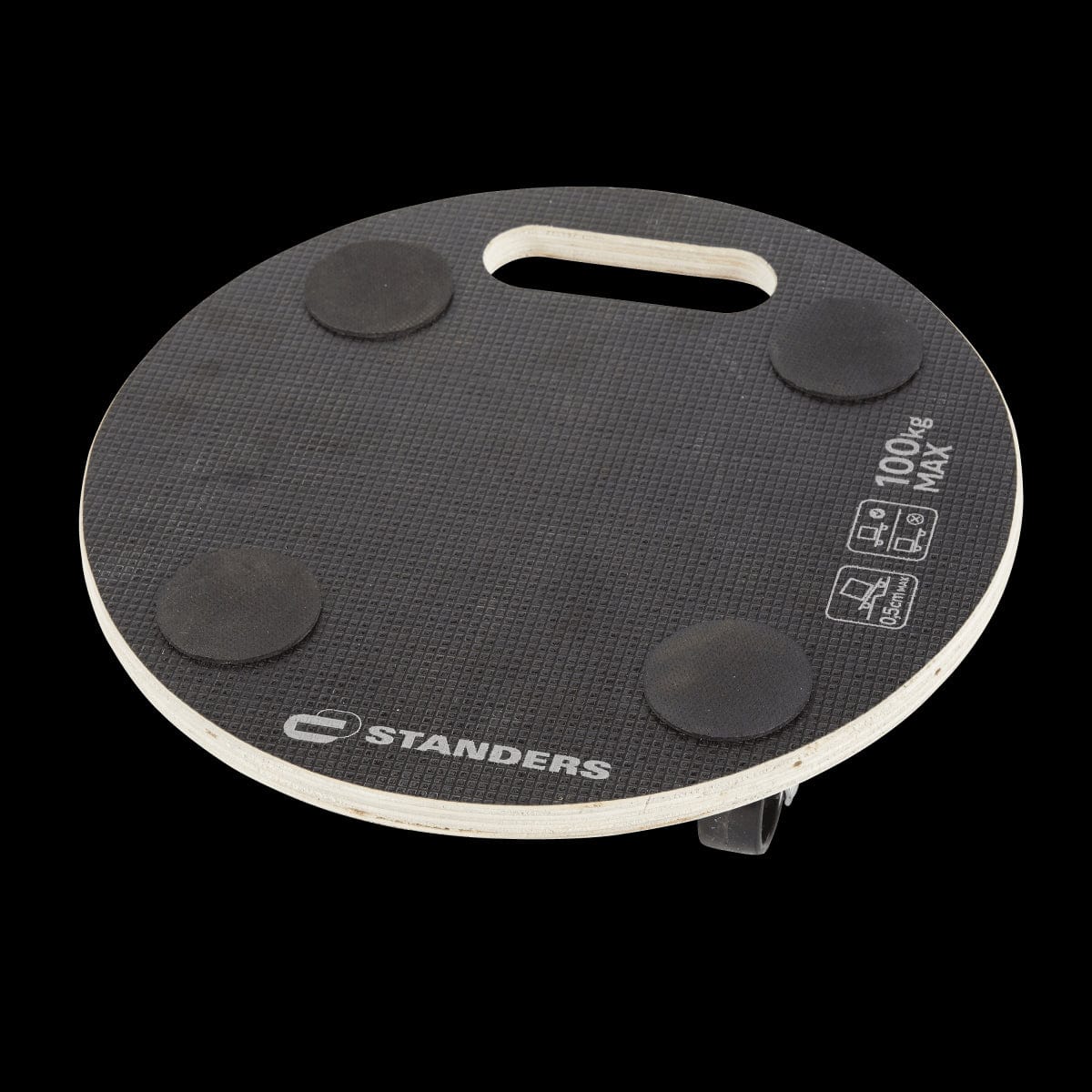 Bricocenter BASE MOVES EVERYTHING DIAM. 30 CM CAPACITY 100 KG, 4 WHEELS DIAM. 50MM INCLUDING TWO WITH BRAKES
