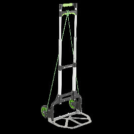 ALUMINIUM FOLDING TROLLEY STANDERS CAPACITY 70 KG STEEL PLATFORM