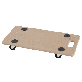 BASE MOVES EVERYTHING MEASURES 57.5X29 CM, CAPACITY 150 KG WITH 50MM WHEELS WITHOUT BRAKE