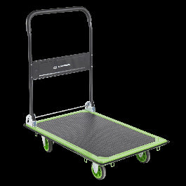 TROLLEY WITH STEEL PLATFORM STANDERS CAPACITY 300 KG FOLDABLE