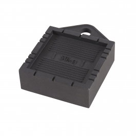 SINGLE DIRECTIONAL ROTATING STAND SIZE 9.8X7.5X3.6 CM, LOAD CAPACITY 50 KG, 4 WHEELS DIAM. 25 MM
