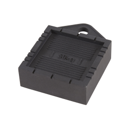 SINGLE DIRECTIONAL ROTATING STAND SIZE 9.8X7.5X3.6 CM, LOAD CAPACITY 50 KG, 4 WHEELS DIAM. 25 MM
