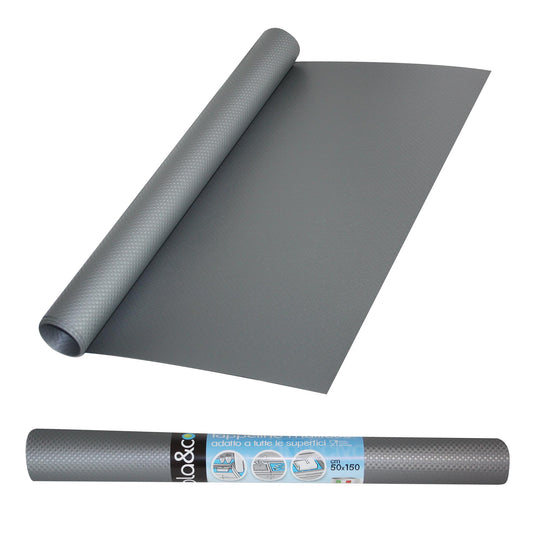Grey PVC EVA mat, 50 x 150 cm