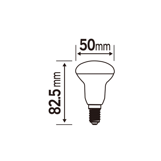LED BULB E14=60W R50 NATURAL LIGHT