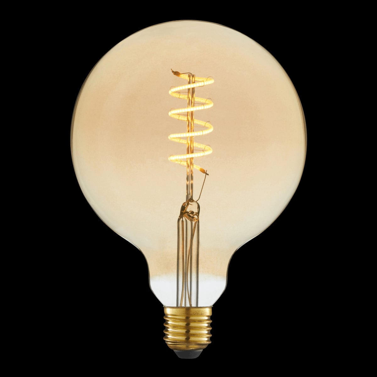 Bricocenter LED DECORATIVE BULB E27= 35W GLOBE LARGE AMBER