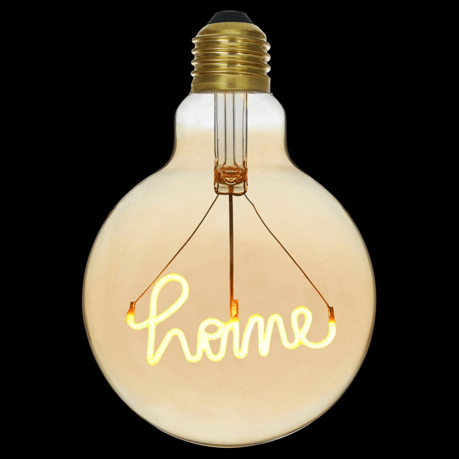 Bricocenter DECORATIVE HOME LED BULB E27=21W GLOBE G125 AMBER WARM LIGHT