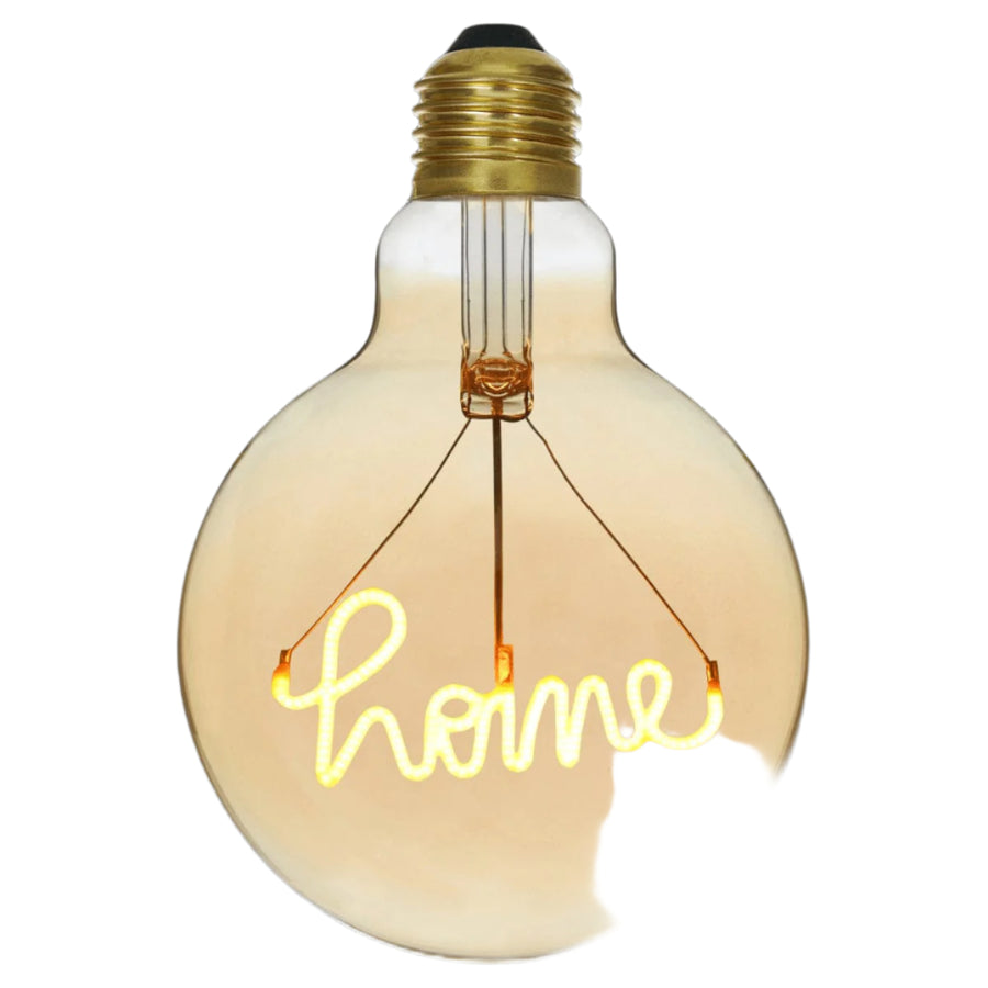 Bricocenter DECORATIVE HOME LED BULB E27=21W GLOBE G125 AMBER WARM LIGHT