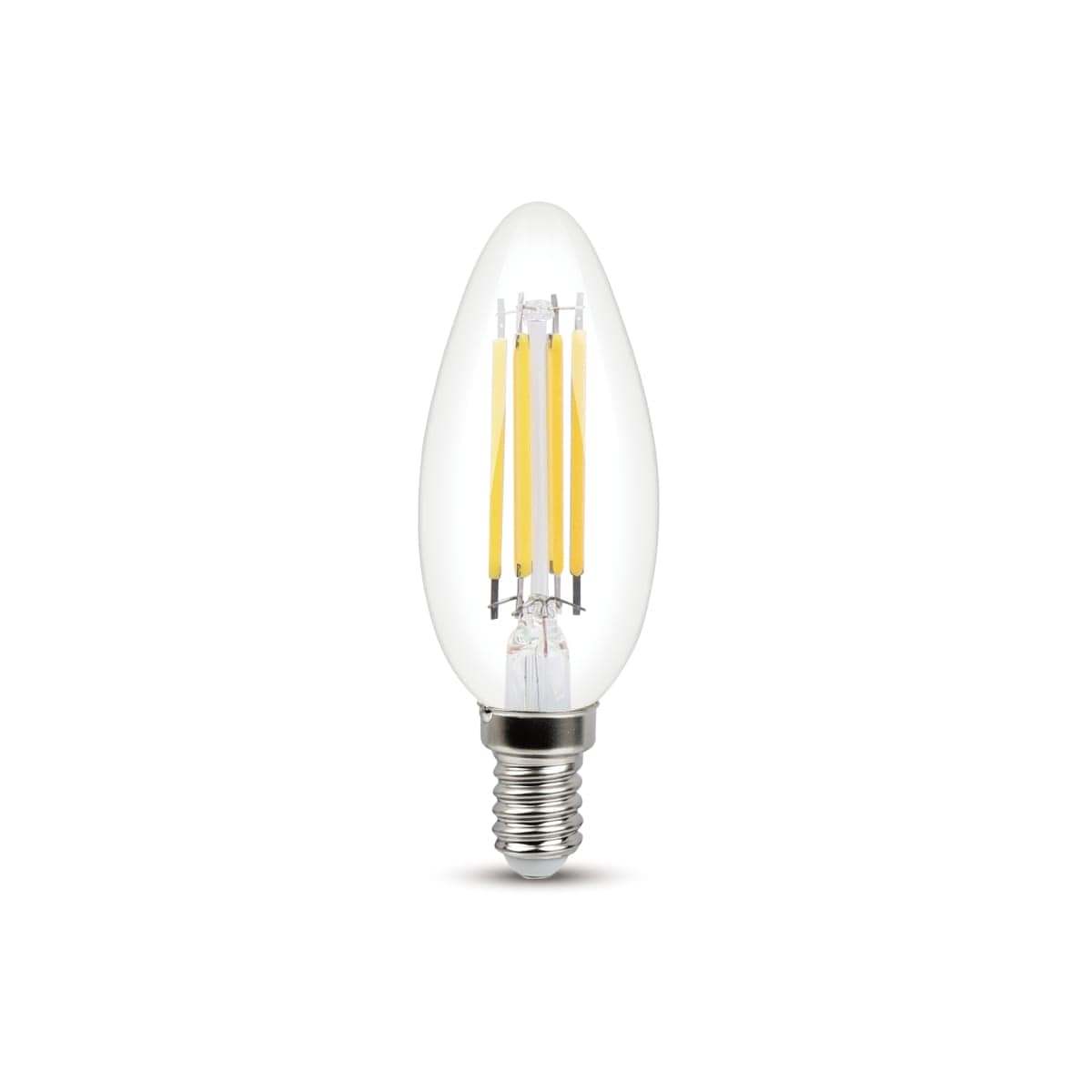 Bricocenter LED BULB E14=60W CANDLE CLEAR NATURAL LIGHT