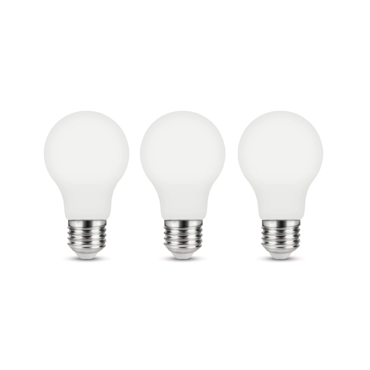 3 LED BULBS E27=100W DROP FROSTED WARM LIGHT