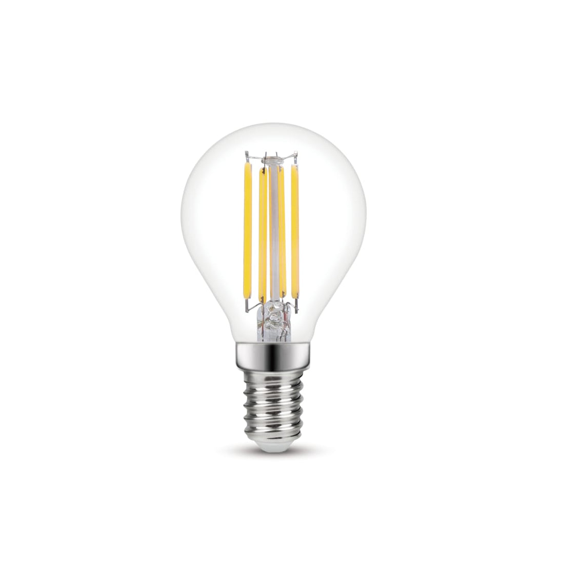 LED BULB E14=60W SPHERE TRANSPARENT NATURAL LIGHT