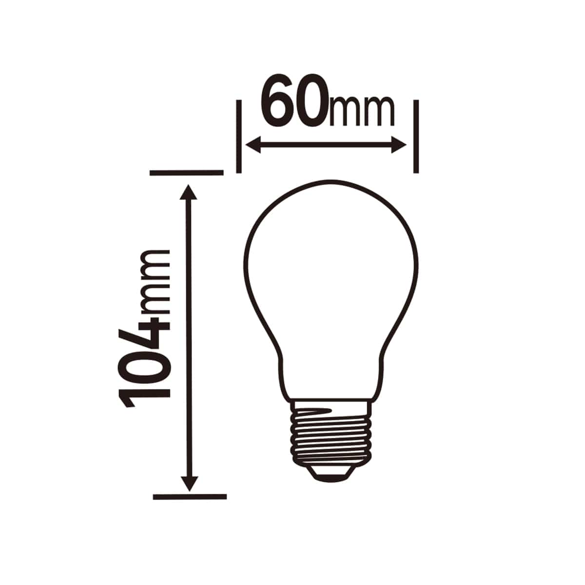 6 LED BULBS 100W FROSTED SPHERE NATURAL LIGHT