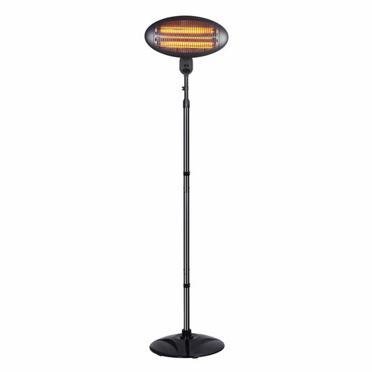Bricocenter QUARTZ OUTDOOR HEATER POWER 0.65/1.3/2 KW PROTECTION IP34