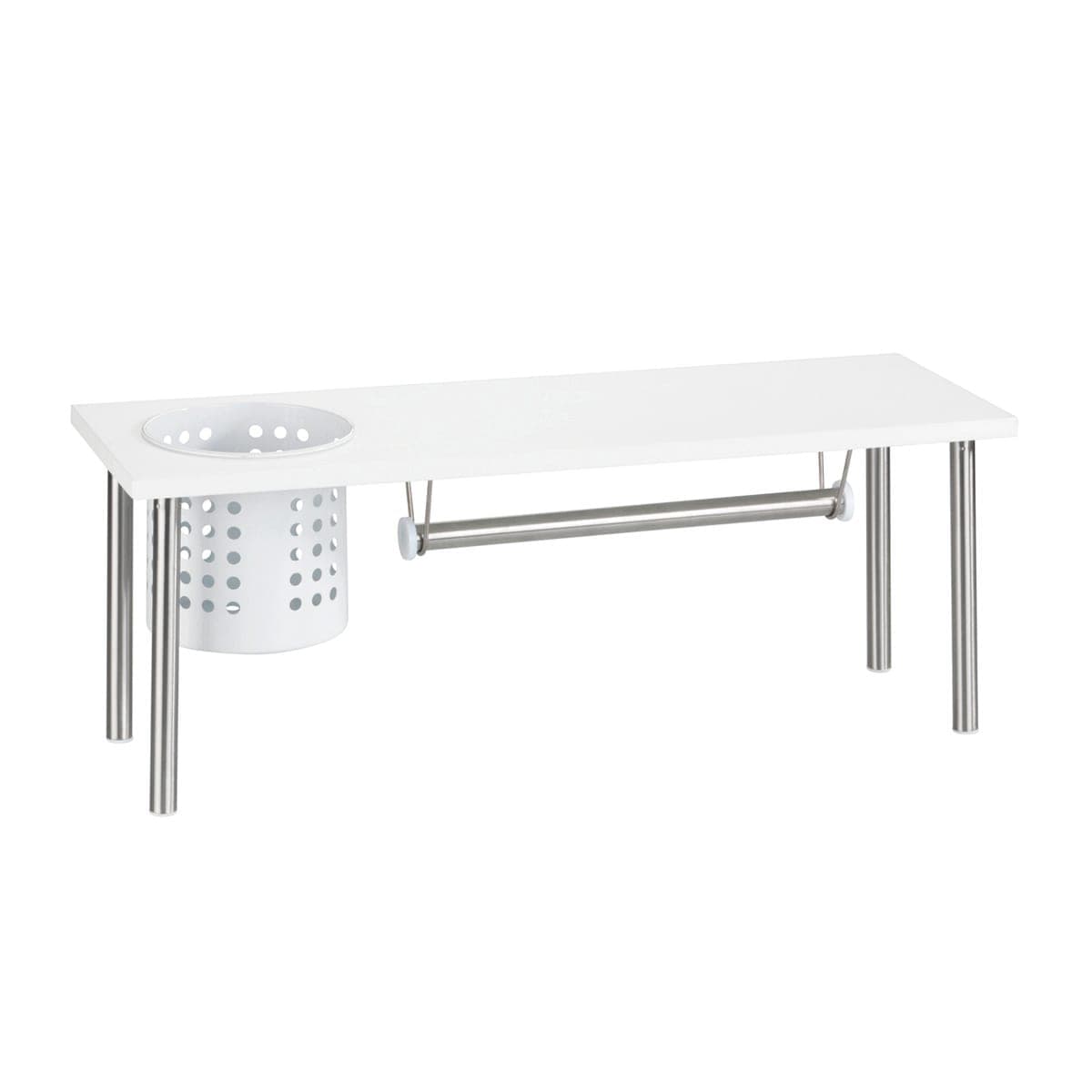 Bricocenter WHITE KITCHEN SINK SHELF
