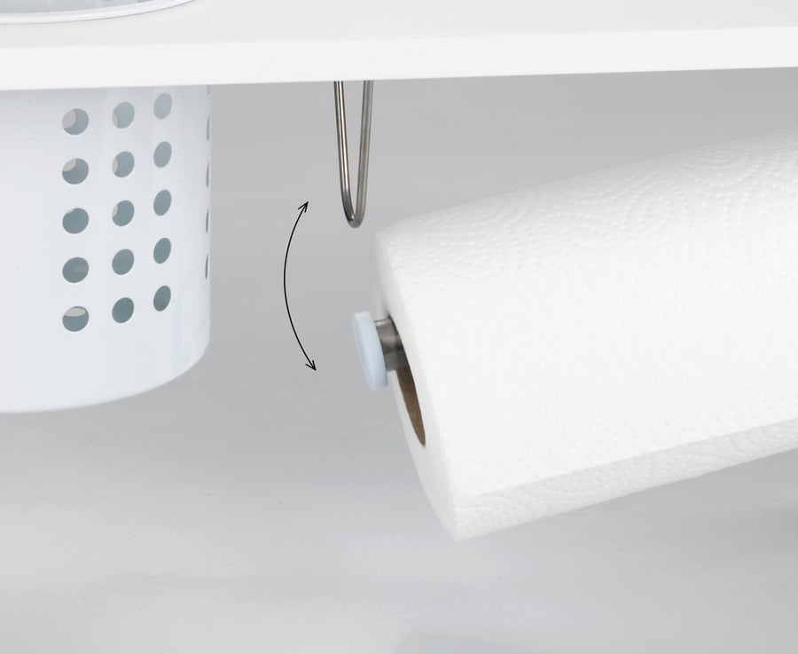 Bricocenter WHITE KITCHEN SINK SHELF