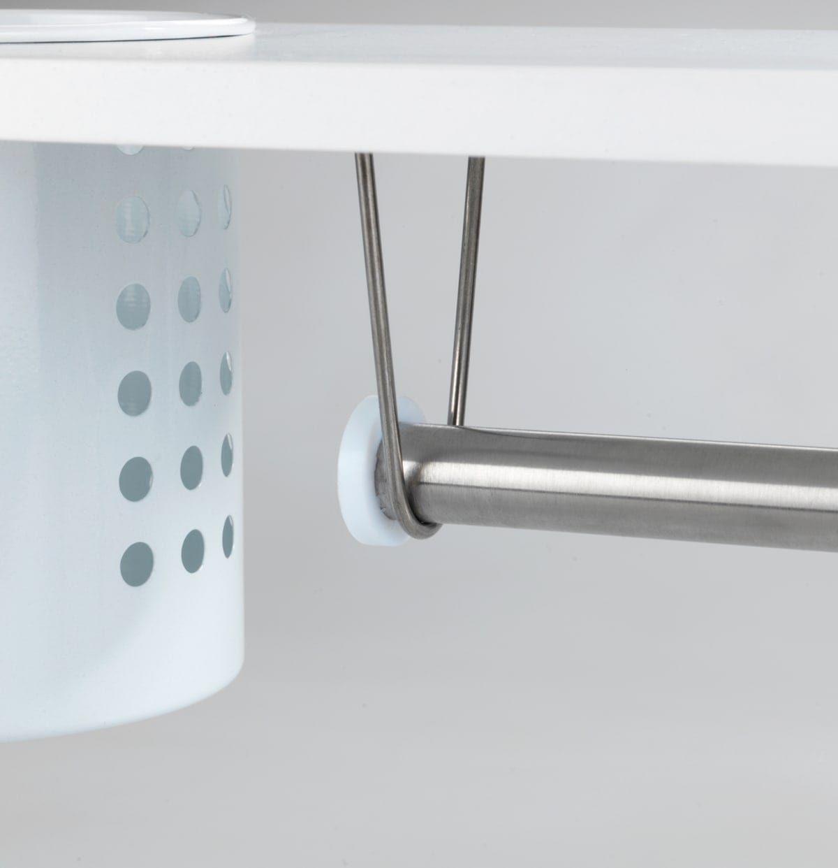 Bricocenter WHITE KITCHEN SINK SHELF