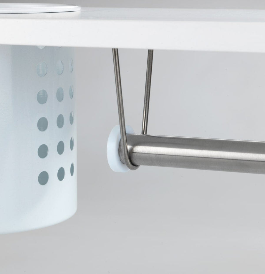 Bricocenter WHITE KITCHEN SINK SHELF